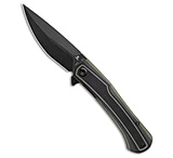 Image of Tenable Knives Tenable Kratos Liner Lock Knife Black/Green G-10 3.79 Black Stonewash 07D8AA90
