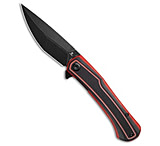 Image of Tenable Knives Tenable Kratos Liner Lock Knife Black/Red G-10 3.79 Black SW 6CB36F87