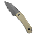 Image of Tenable Knives Tenable Loki Fixed Blade Knife Light Sand G-10 2.87 Gray TiCn 5B69BE2B