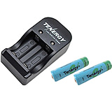 Image of Tenergy 2-Bay Charger With Two 18650 Batteries