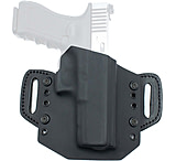Texas 1836 KYDEX Oathkeeper - Open Top OWB Kydex Holster, Right Hand, Taurus PT111 G2, Taurus PT140 G2, With No Attachment, Black, OATHKEEPER-155