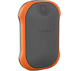 THAW Rechargeable Hand Warmer, Large, Grey/Orange, THA-HND-0013