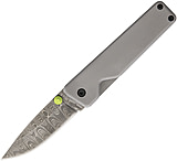 Image of The James Brand The Chapter Framelock Damascus Folding Knife
