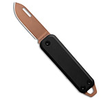 Image of The James Brand The Elko Slip Joint Keychain Knife Black Al. 1.6 Rose Gold 1C93E68B