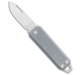 Image of The James Brand The Elko Slip Joint Keychain Knife Primer Gray G-10 1.6 Satin 02AF03CA