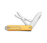 Image of The James Brand The Ellis Lockback Knife Tool w/Scissors Canary 2.75 SatSer 0FA2015A
