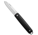 Image of The James Brand The Ellis Slip Joint Knife Black Aluminum 2.6 Satin 5C0E3A03