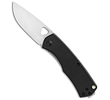 Image of The James Brand The Folsom Liner Lock Knife Black G-10 Deep Carry 2.75 Satin AB8E278F