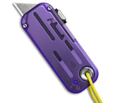 Image of The James Brand The Palmer PC Utility Knife Atomic Purple/Electric Green 7ABE6D2D
