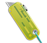 Image of The James Brand The Palmer PC Utility Knife Electric Green/Turquoise A3982E20