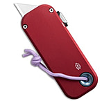 Image of The James Brand The Palmer Utility Knife Mulberry + Blue Aluminum 0.56 Satin ECEF6195