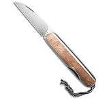 Image of The James Brand The Pike Slip Joint Knife Sycamore Wood 2.25 Satin DBF378EB