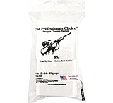 Image of The Professionals Choice 100% Cotton Knit White Square Patches