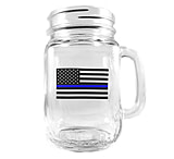 Image of Thin Blue Line Eggnog Mug - , 16oz