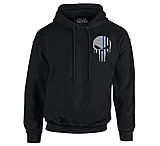 Image of Thin Blue Line Hoodie - Skull