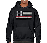 Image of Thin Blue Line Men's Hoodie - Classic Thin Red Line