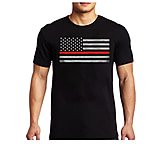 Image of Thin Blue Line Men's - Short Sleeve Classic Thin Red Line