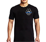 Image of Thin Blue Line Paw T-shirt - Mens