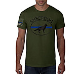 Image of Thin Blue Line Men's T-shirt - Sheepdog