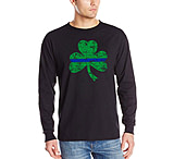 Image of Thin Blue Line Men's Long Sleeve - Shamrock