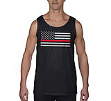 Thin Blue Line Men's - Tank Classic Thin Red Line, 4XL - RFLG-TANK-BIG-LOGO-BLACK-XXXXL