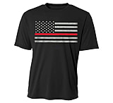 Image of Thin Blue Line Classic Thin Red Line Polyester Shirt