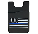 Image of Thin Blue Line Credit Card Holder - Thin Red Line Flag