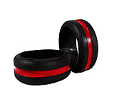 Image of Thin Blue Line Silicone Ring - Men's