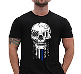 Image of Thin Blue Line T-shirt - Halloween Thin Blue Line