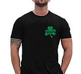 Image of Thin Blue Line T-shirt, Small Shamrock,
