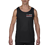 Image of Thin Blue Line Tank - Thin Red Line American Flag