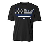 Image of Thin Blue Line Usa Polyester Shirt