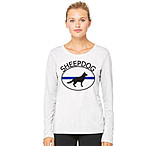 Image of Thin Blue Line Women's - Sheepdog Long Sleeve
