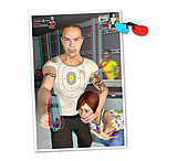 Image of Thompson Target 3D Hostage 25x38in 3D Paper Targets W/3D Glasses - 10 Pack