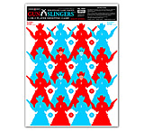 Image of Thompson Target Gun Slingers 2 Player Shooting Game Targets 19x25in