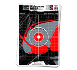 Image of Thompson Target HALO Life-Size Deer Vitals Reactive Splatter Targets 12.5x19