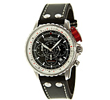 Image of Thunderbirds Fighting Falcon Pro Mens Watch w/ Black Leather Band, Tachymeter