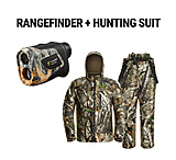 Image of TideWe Altus Ultra Silent Water Resistant Hunting Suit and Camo Deer Hunting Rangefinder Bundle AA7E0538