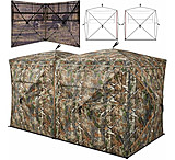 Image of TideWe FLASH SALE TideWe 4-6 Person Turkey Hunting Blind See Through Camo Ground Blind 1DA9F801