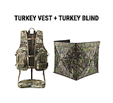 Image of TideWe FlexGrid Turkey Vest and StrutCover See-Through Blind Bundle A891F27D