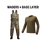 Image of TideWe Men's Breathable Waders &amp; Merino 150 Men's Wool Base Layer Hunting bundle 9DB154C7