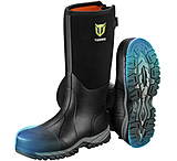 Image of TideWe Puncture-Proof Work Boots with Steel Toe &amp; Shank, Waterproof Anti Slip Wear-resistant SBR Boots for Men F74433B9