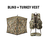 Image of TideWe See-Through Hunting Blind and Modular Turkey Vest Bundle 4507E52E