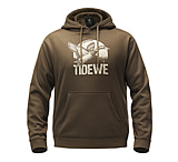 Image of TIDEWE Men's Duck Hunting Hoodie 300 GSM Fleece Waterfowl Pullover Hunting Hooded Sweatshirt EED722C7