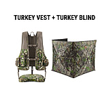 Image of TideWe Ultra-Light Mobile Turkey Vest and StrutCover See-Through Blind Bundle 420C956A