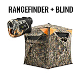 Image of TideWe Vis360 See Through Silent 4 Full Panels Hunting Blind and Camo Deer Hunting Rangefinder Bundle 91A70ECA