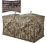 Image of TideWe VisTrilogy 4-6 Person See-Through Deer Turkey Hunting Ground Blinds 6D39AB3F