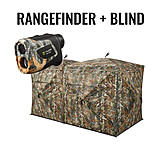 Image of TideWe VisTrilogy 4-6 Person See-Through Hunting Blind and Camo Deer Hunting Rangefinder Bundle F8A585CA