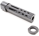 Image of Tiger Rock AR-15 Muzzle Brake .223/5.56 1/2x28 TPI 3.5in with Mitigator Designs (Includes Jam Nut)