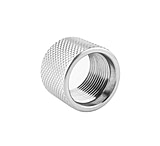 Tiger Rock Threaded Barrel Protector, AR-10/LR-308, 5/8x24 Thread Pitch, Silver, Small, M308-S